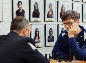 Samuel Sevian and Tatev Abrahamyan celebrate victories in US