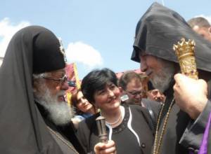 Как беседовали католикосы