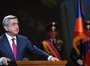 "Мы будем сильнее" Серж Саргсян