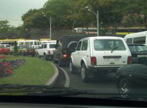 В Ереване снова пробки