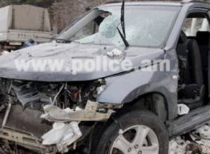 Сузуки съехал с дороги