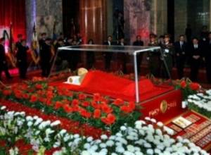 Удостоился участи Ленина