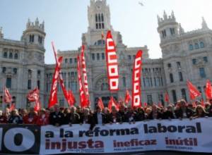 Массовые протесты в Испании
