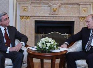 Саргсян вновь поздравил Путина