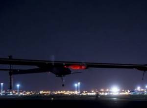 Первый полет необычного самолета