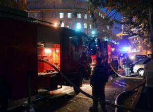 Взрыв - перед пожаром