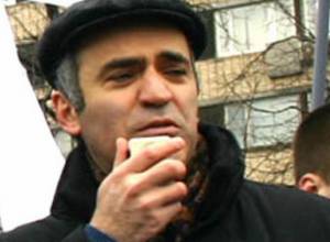 Жерар Депардье и Гарри Каспаров