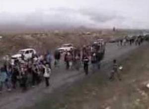 30.04.08 Women protest action in Talin