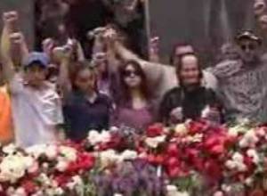 Opposition marches to Tsitsernakaberd