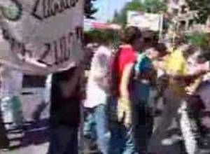 05.06.08 Ecological action in Yerevan..