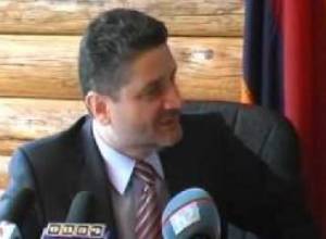 Prime minister in Gyumri