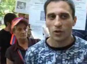 Action in defense of Arman Babajanyan