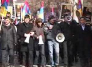 Երթ ի պաշտպանություն Փաշինյանի