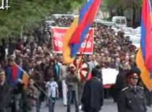 ՀԱԿ երթը դեպի Ծիծեռնակաբերդ