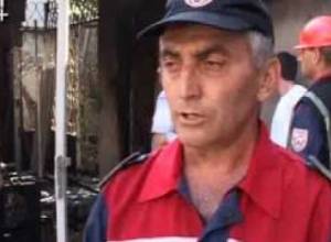 Հրդեհ ԳՈՒՄ-ի մոտ