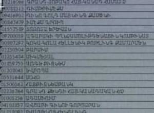 Հրապարակվել են խոշոր հարկատուների ցուցակները