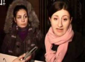 Հղիները բողոքում են. ակցիա նախագահականի մոտ