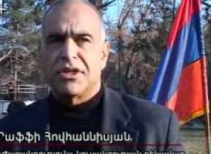 Րաֆֆի Հովհաննիսյանը` Ազատության հրապարակում