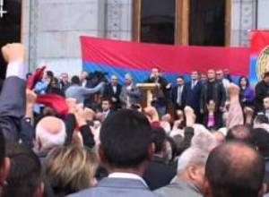 Հանրահավաքը սկսվում է