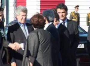 Սարկոզին ժամանեց Հայաստան