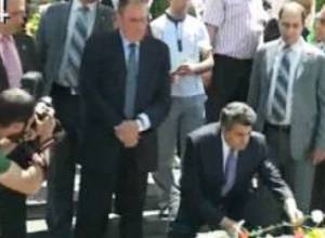 Տեր-Պետրոսյանը Հաղթանակի զբոսայգում էր