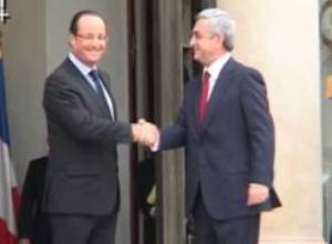 Ֆրանսուա Օլանդ-Սերժ Սարգսյան հանդիպում