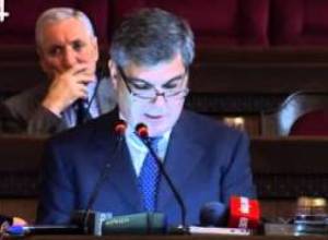 Հատված Արամ Սարգսյանի ելույթից