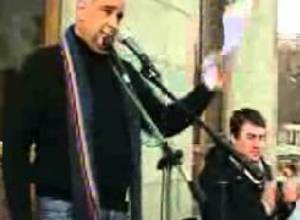 Րաֆֆի Հովհաննիսյանի ելույթը հանրահավաքում