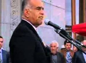 Ր.Հովհաննիսյանի ելույթը հանրահավաքի ավարտին