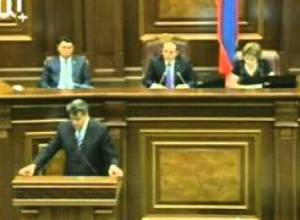 Ստեփան Դեմիրճյանի ելույթը