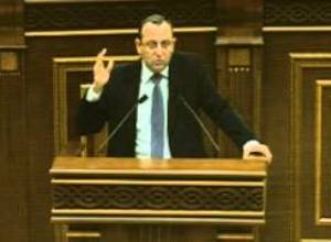 Արծվիկ Մինասյանի ելույթը արտահերթ նիստում