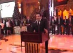 Գագիկ Ծառուկյանը հոտնկայս խմեց Սերժ Սարգսյանի կենացը