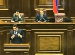 Սուր, շատ սուր ելույթներ ԱԺ-ում գազի պայմանագրի եւ գնի շուրջ