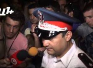 Գիշերը Բազրամյան պողոտայում