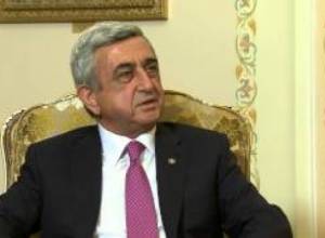 Սերժ Սարգսյանի եւ Վլադիմիր Պուտինի հանդիպումը