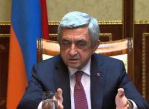 Սերժ Սարգսյանը հրավիրել է ԱԱԾ և ոստիկանության ղեկավարներին
