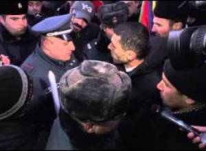 Ակցիայի մասնակիցները մեղադրեցին Վլադիմիր Գասպարյանին