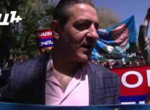 Բողոքի ակցիա՝ ի պաշտպանություն Լևոն Հայրապետյանի