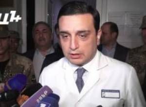 Արմեն Մուրադյանը ներկայացնում է վիրավորների վիճակը