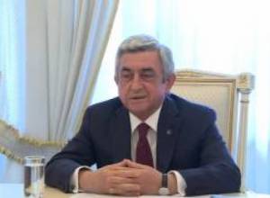 Սերժ Սարգսյանն ընդունել է Տիգրան Սարգսյանին