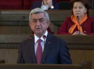 Կայացած կանանց ու տղամարդկանց մասին. Սերժ Սարգսյանի ելույթը