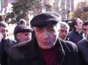 Նաիրիտցիները փակել էին նախարարության մուտքը