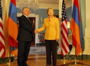 Hilary Clinton reconfirmed U.S. position