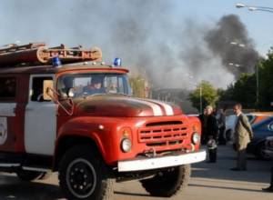 Firemen worked till morning