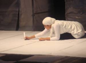 Woman in Iranian theater