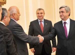 Received the delegation from Karabakh