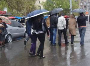 Meteorologists forecast rain in Armenia