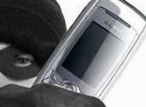 Took the phone and fled