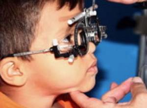500-600 children are born annually with vision problems