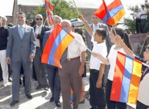 Sargsyan planted a tree